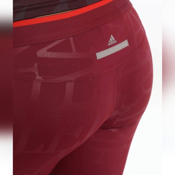 Adidas Stella McCartney Running performance tights capri size M - Picture 3 of 8